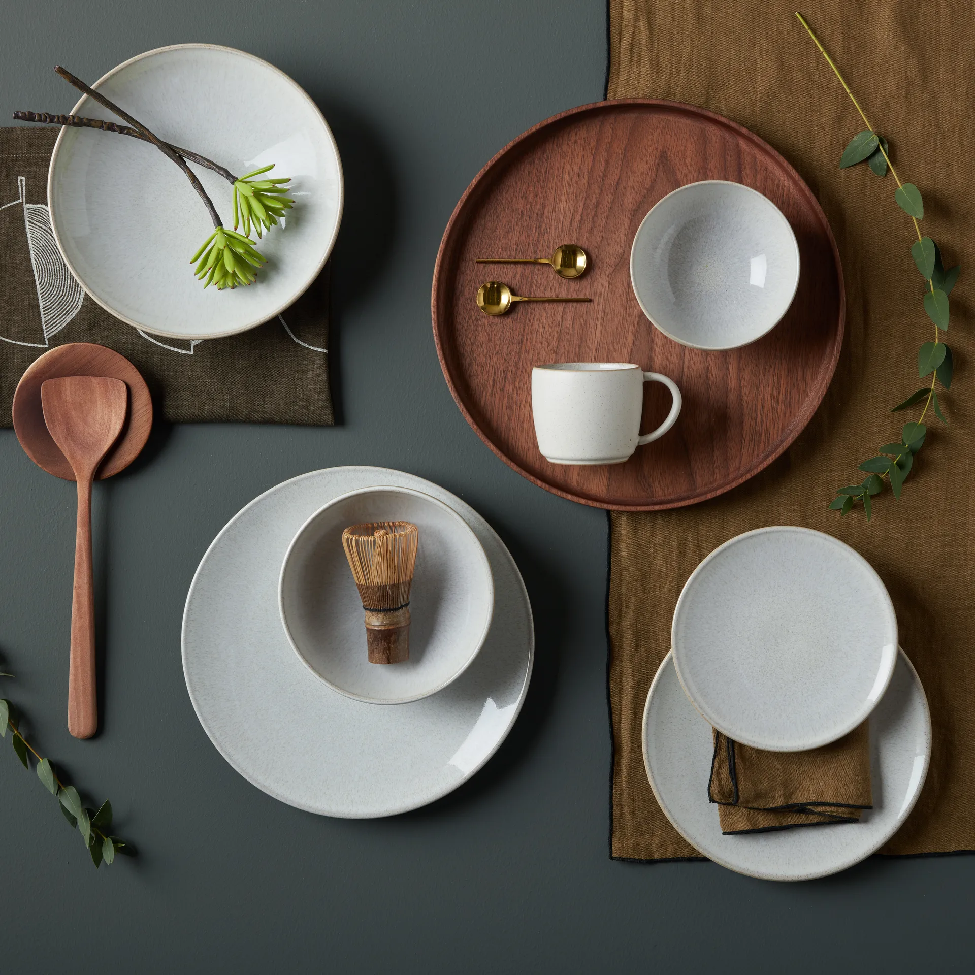 Plato Modus Speckle 27,5 cm, blanco Denby