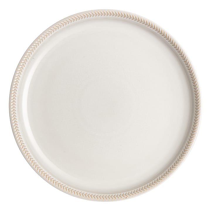 Plato Natural Canvas coupe 26 cm - Textured - Denby