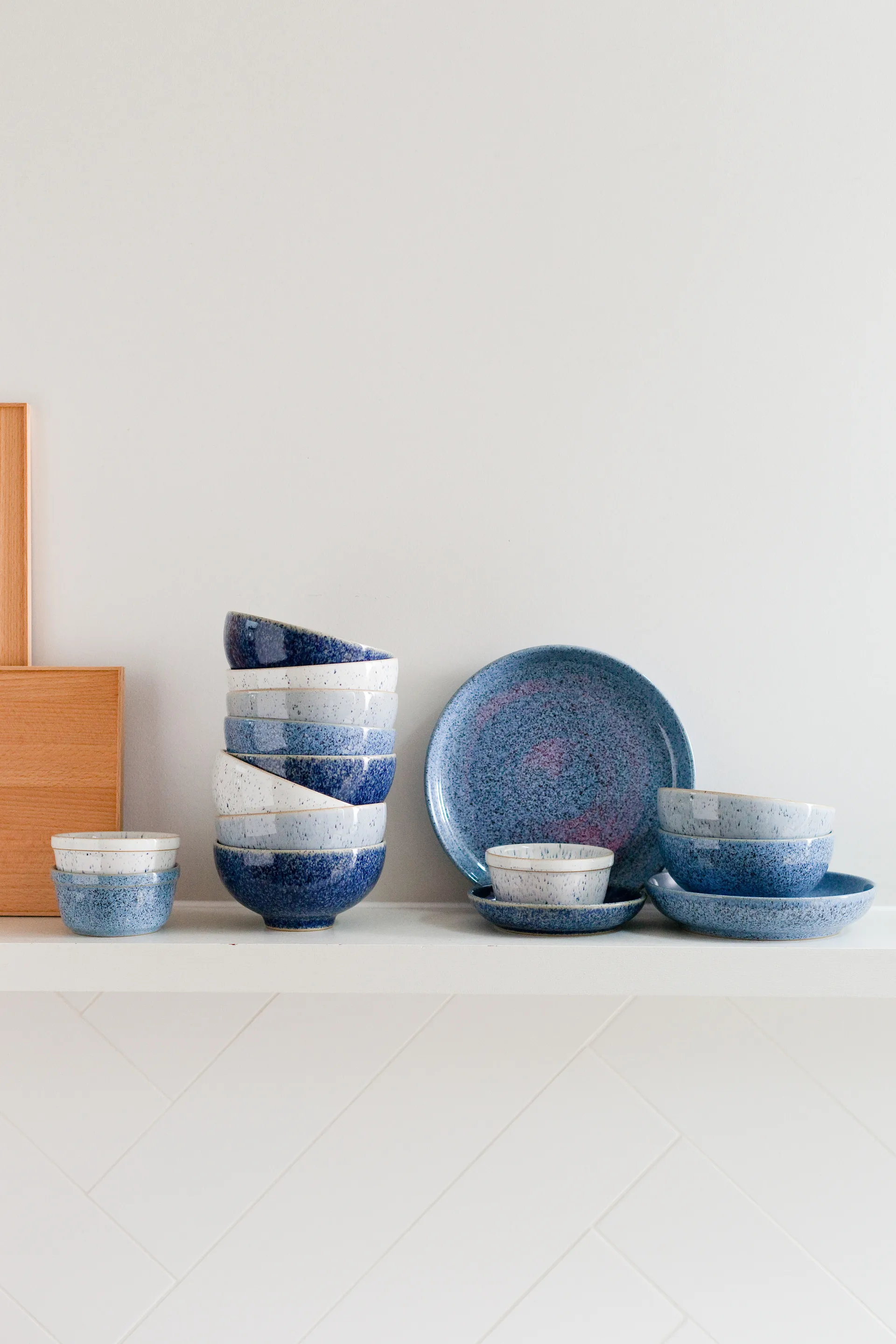 Plato Studio Blue coupe 26 cm, Cobalt Denby