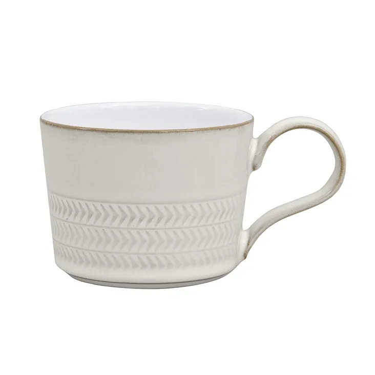 Taza de café y té Natural Canvas 26 cl, Textured Denby