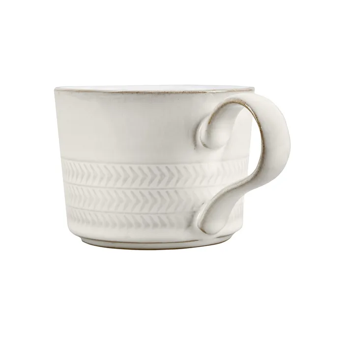 Taza de café y té Natural Canvas 26 cl, Textured Denby