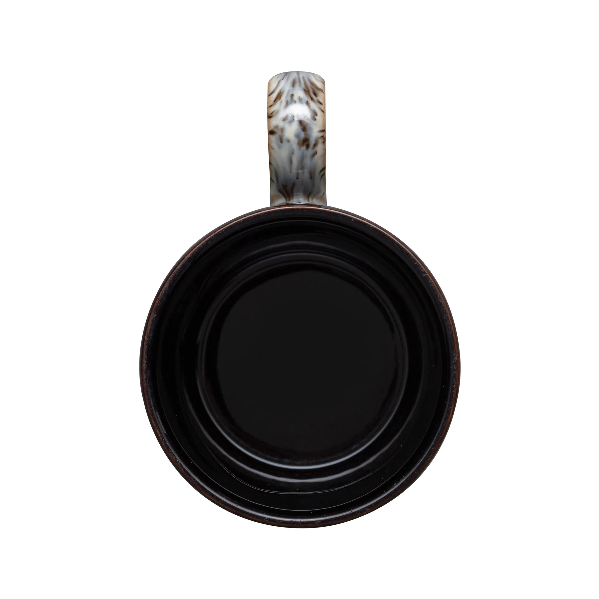 Taza espresso Halo brew 10 cl, azul-gris-negro Denby