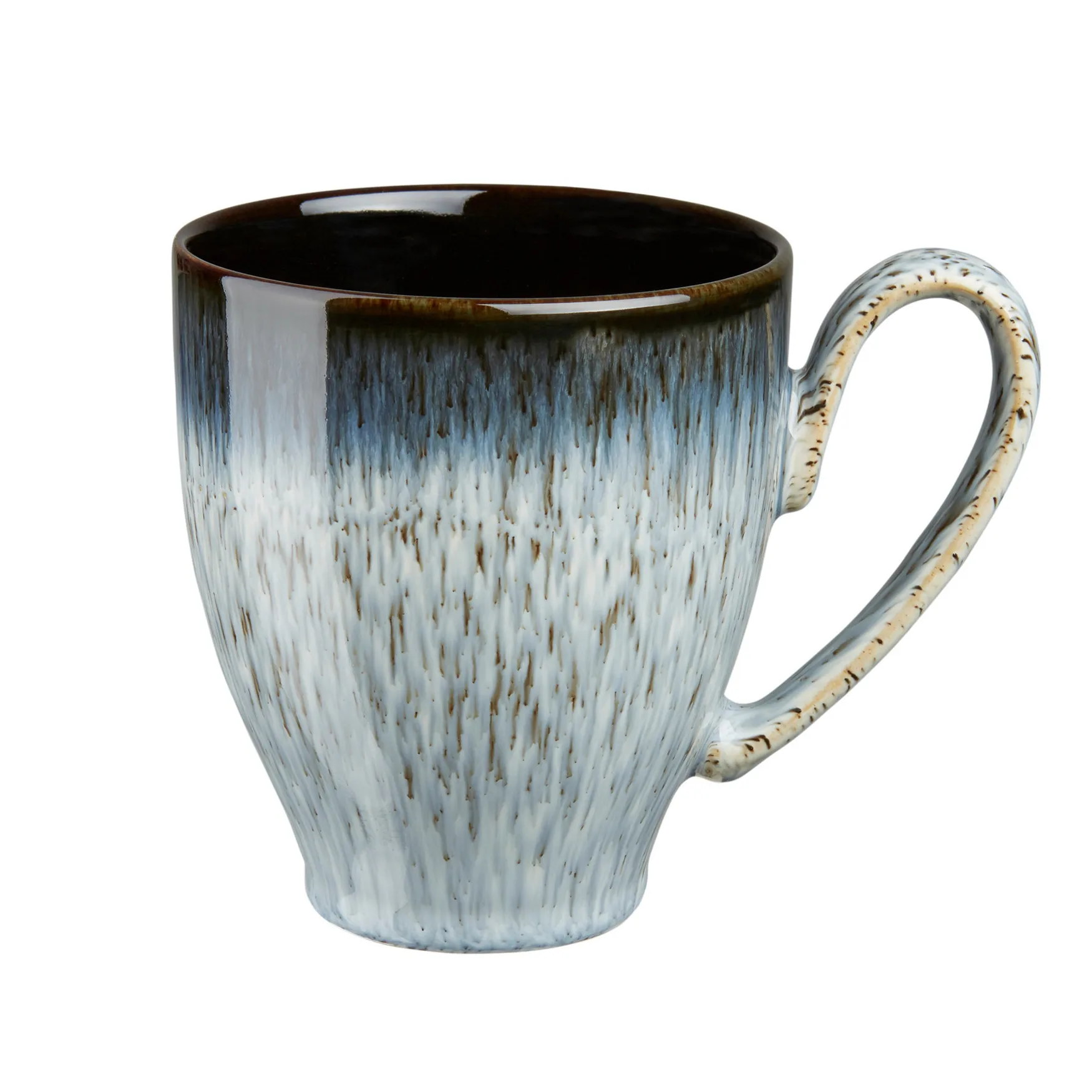 Taza Halo 42 cl, azul-gris-negro Denby