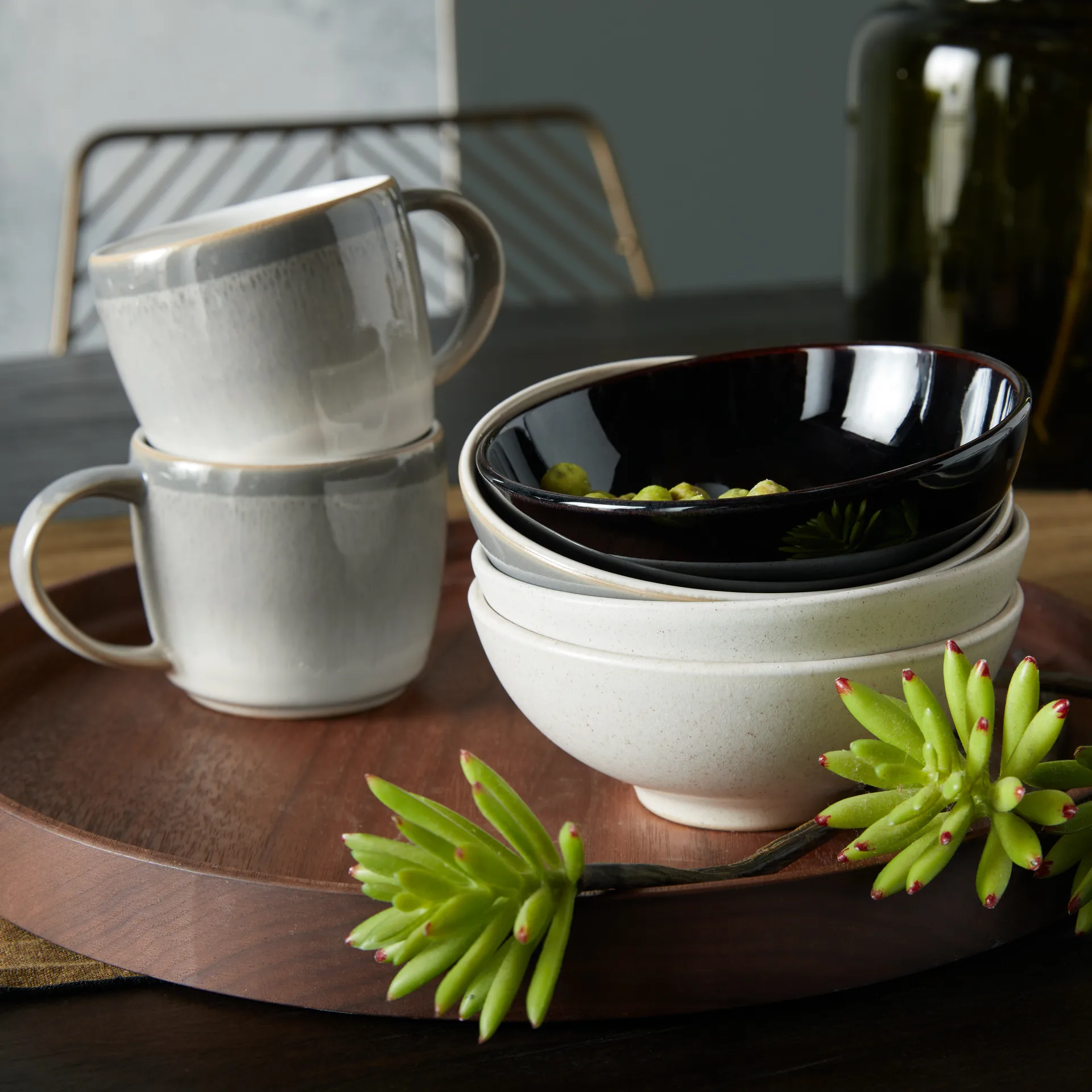 Taza Modus Ombre 25 cl, gris Denby