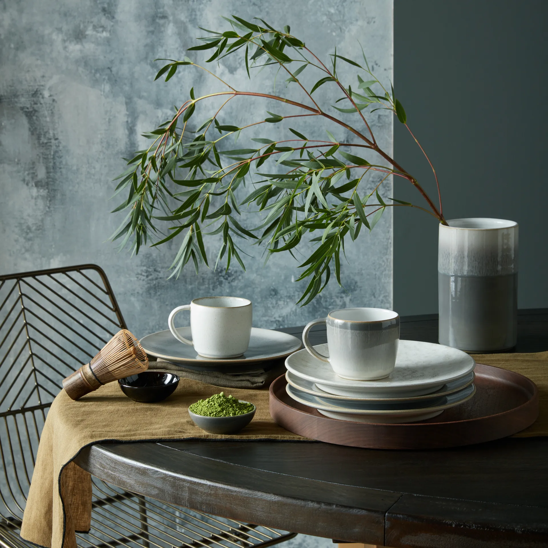 Taza Modus Ombre 25 cl, gris Denby