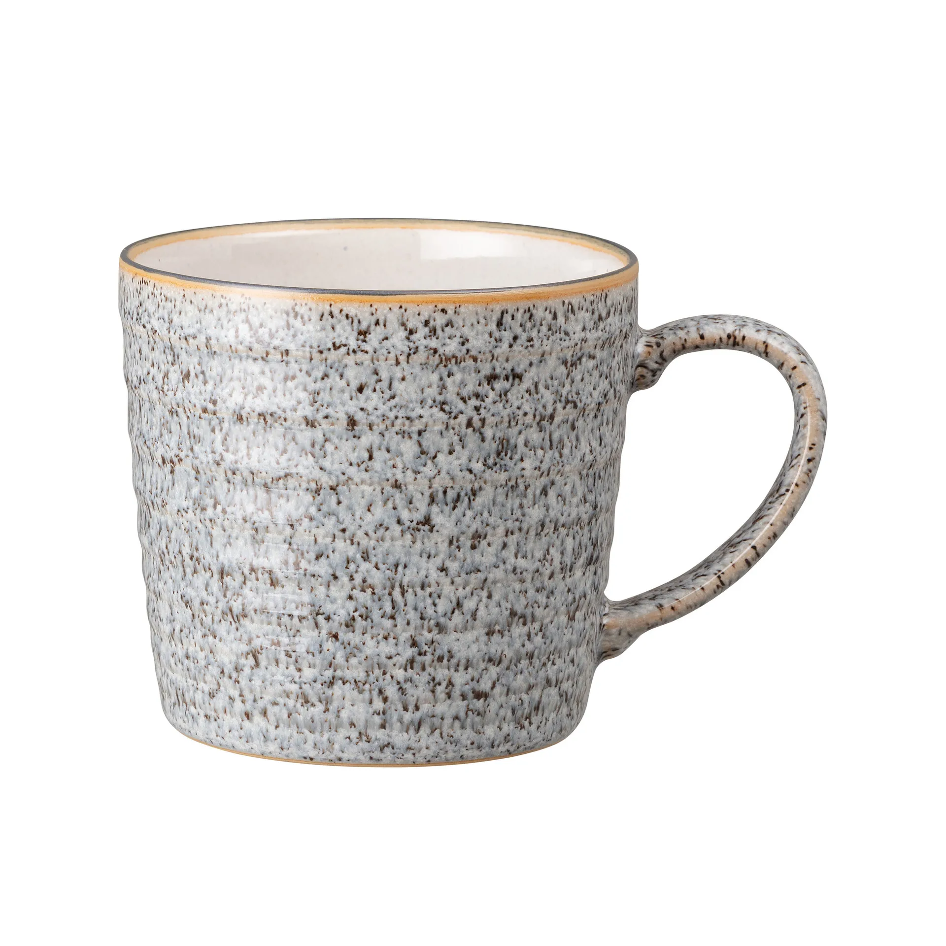 Taza Studio Grey acanalada 40 cl, Granite Denby