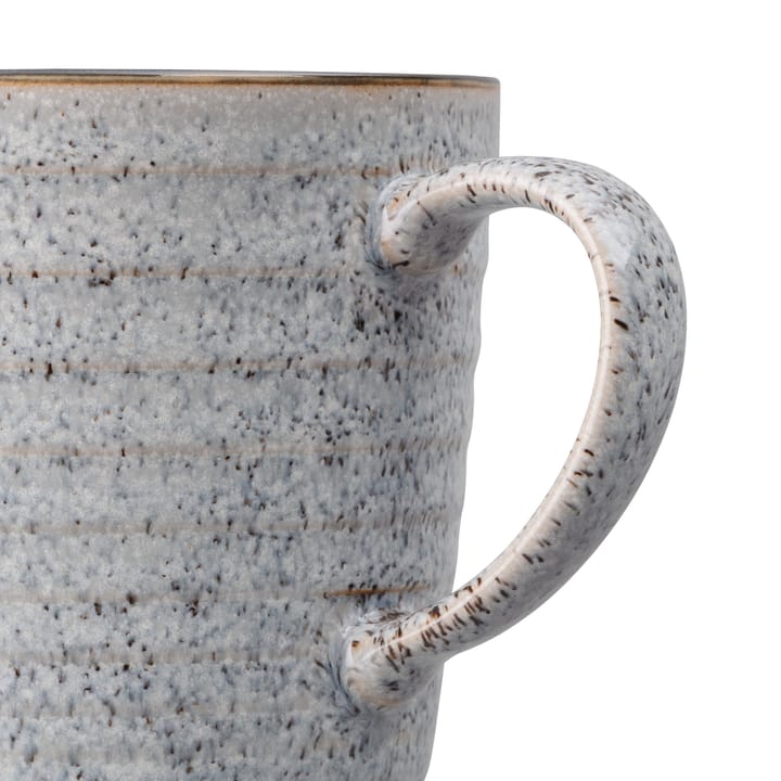 Taza Studio Grey acanalada 40 cl, Granite Denby