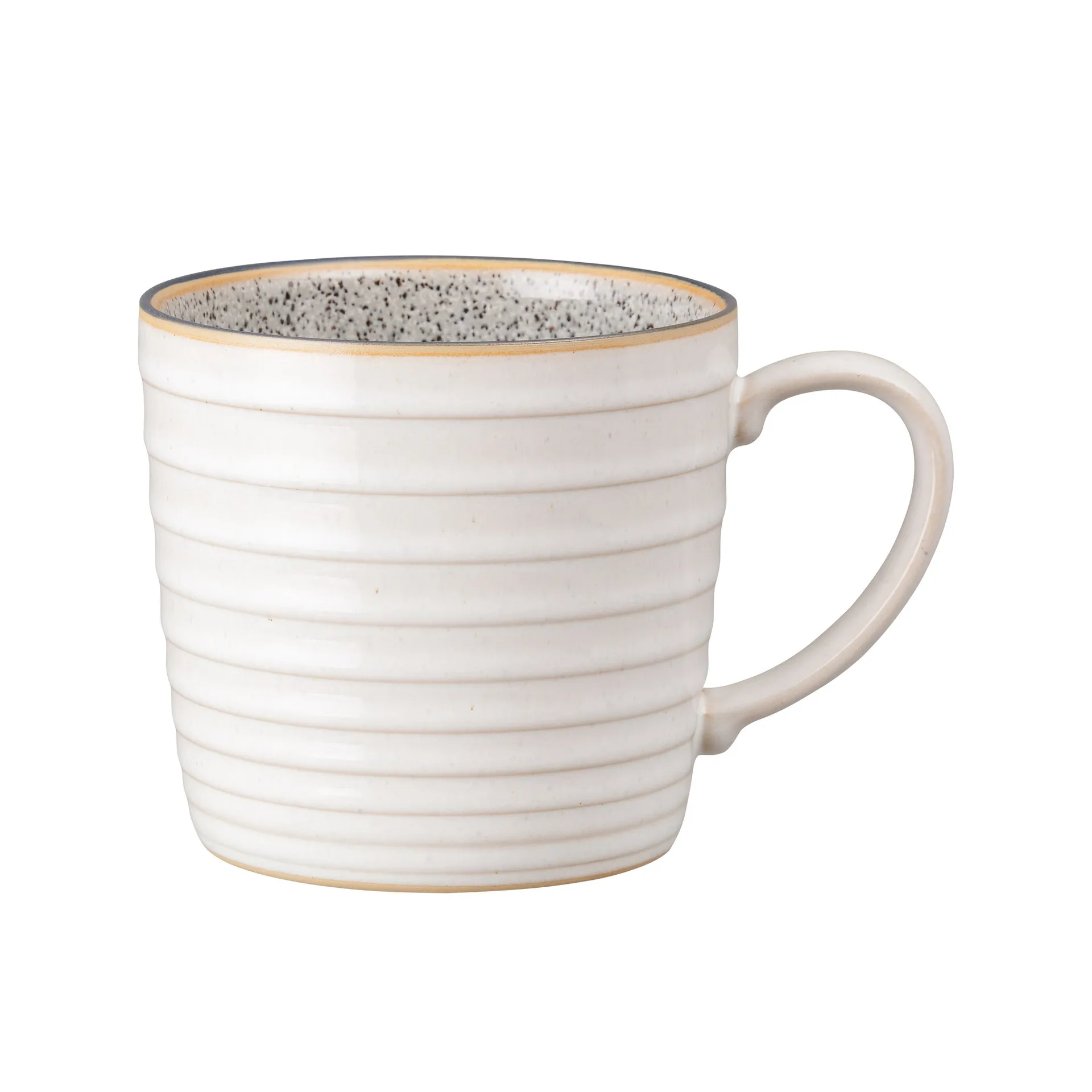 Taza Studio Grey acanalada 40 cl, Quartz Denby