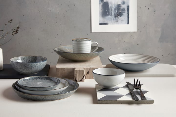 Taza Studio Grey acanalada 40 cl, Quartz Denby
