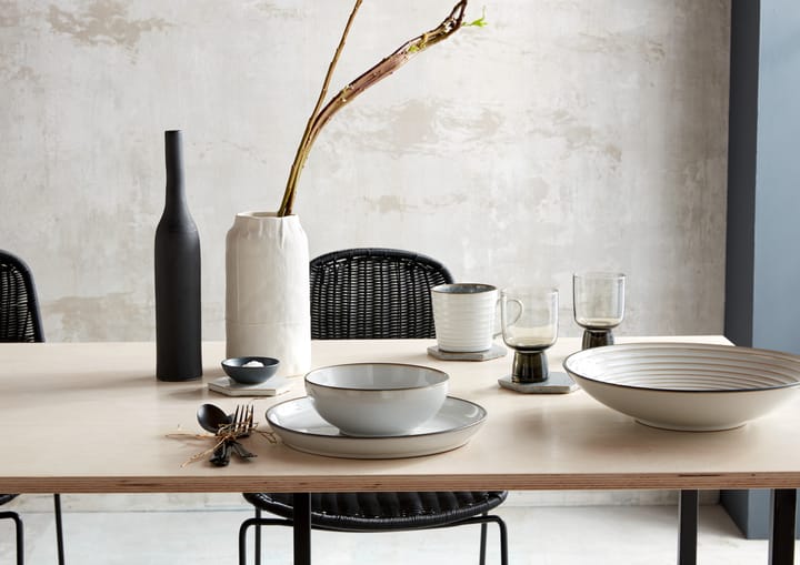 Taza Studio Grey acanalada 40 cl, Quartz Denby