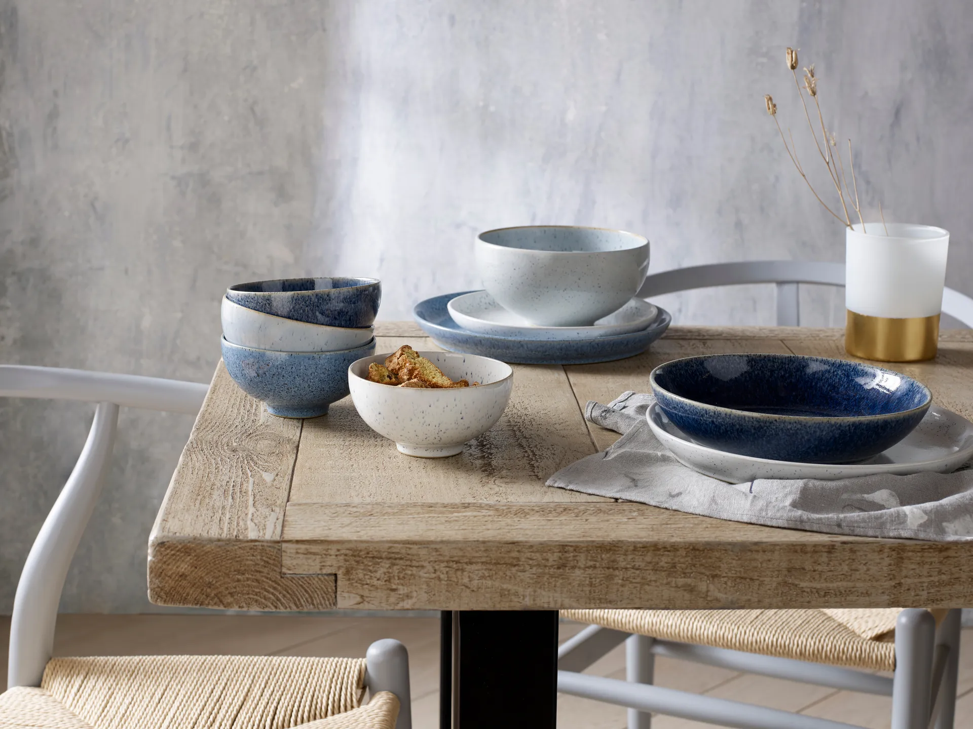 Tazón para cereales Studio Blue 17 cm, Chalk Denby