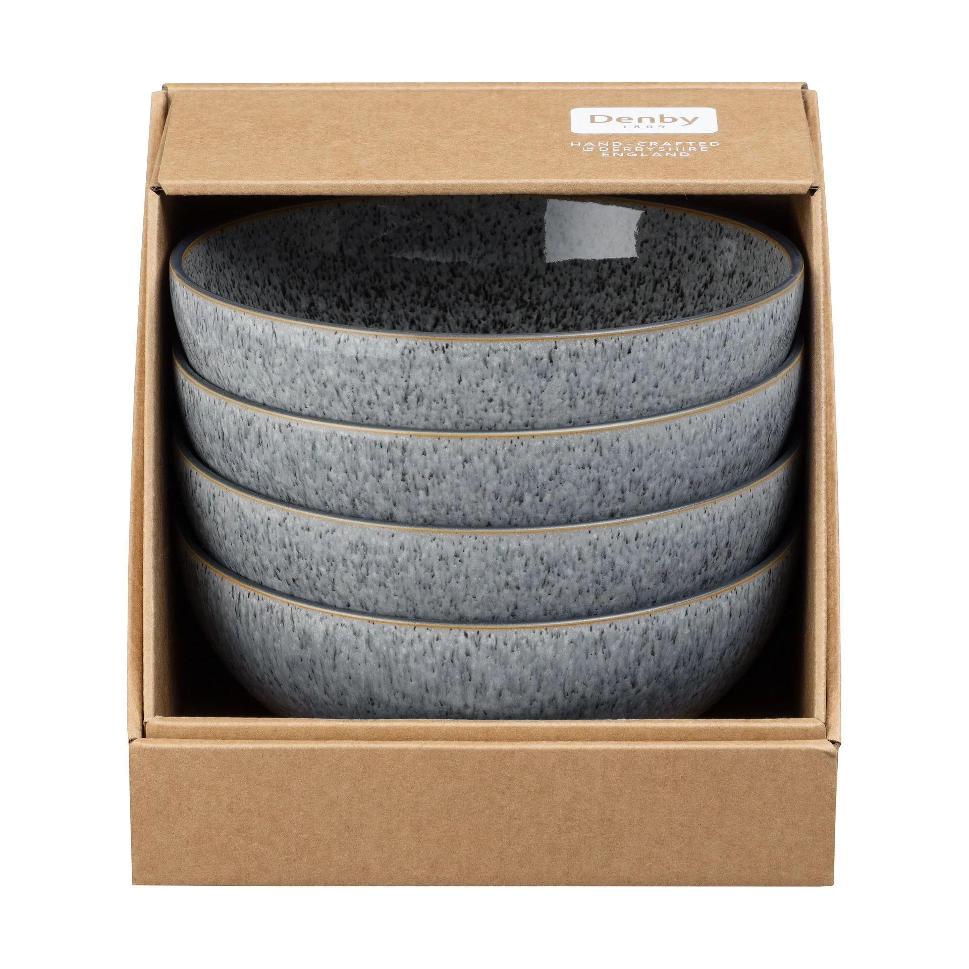 Tazones para cereales Studio Grey coupe 17 cm, Granite Denby