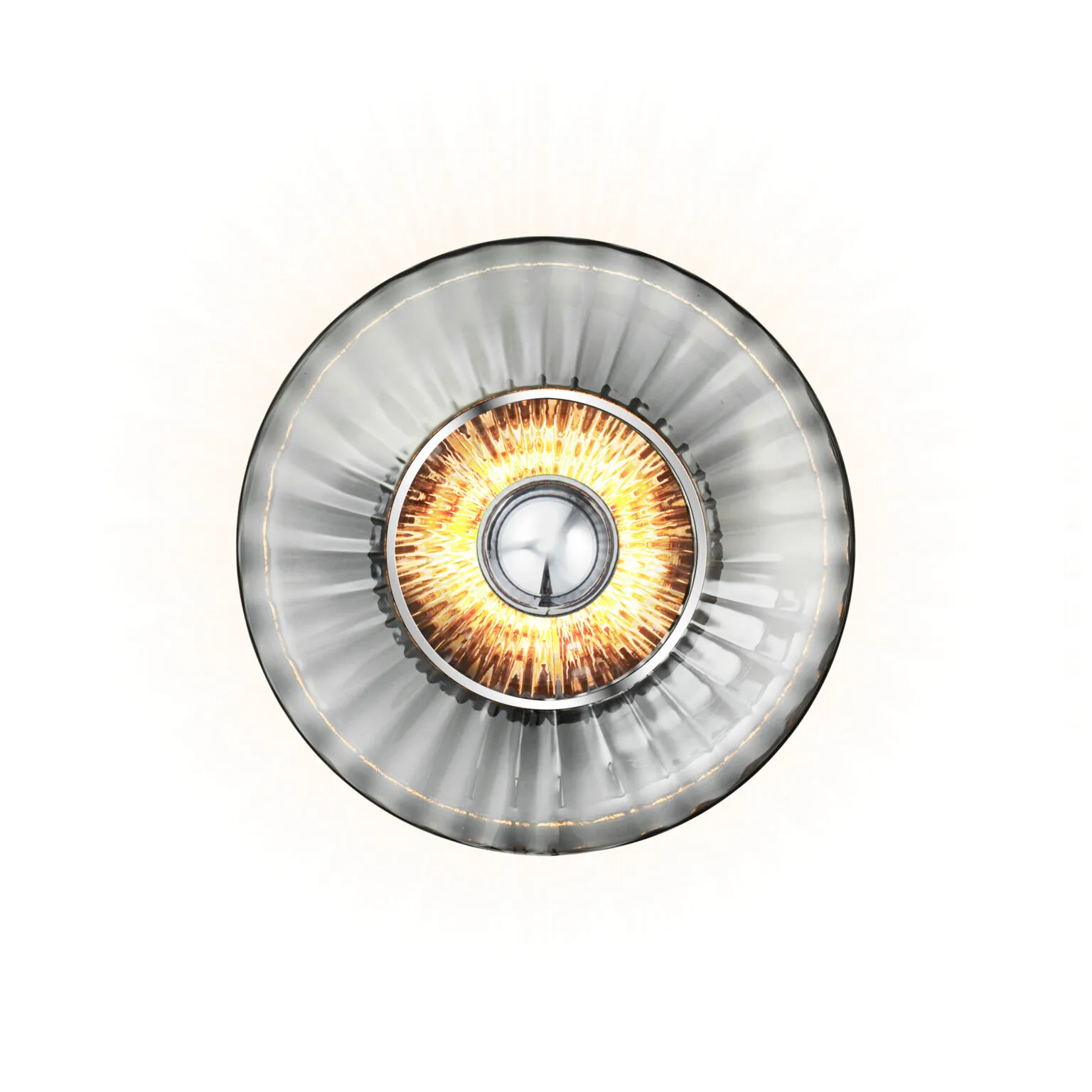 Aplique de pared New Wave Optic Ø26 cm, Smoke Design By Us