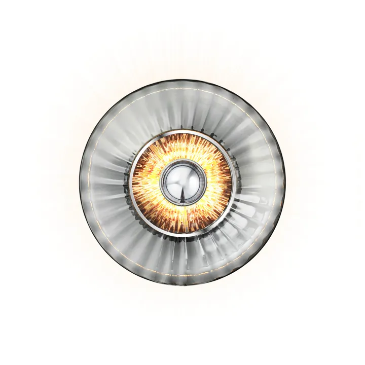 Aplique de pared New Wave Optic Ø26 cm - Smoke - Design By Us