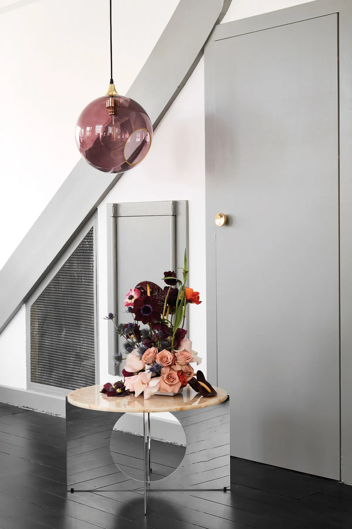 Lámpara colgante Ballroom XL Ø32 cm, Purple rain Design By Us