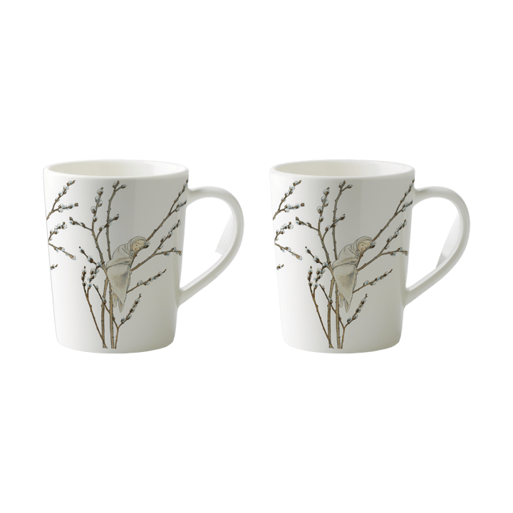 2 Tazas para vino caliente Little Willow 10 cl - Blanco - Design House Stockholm