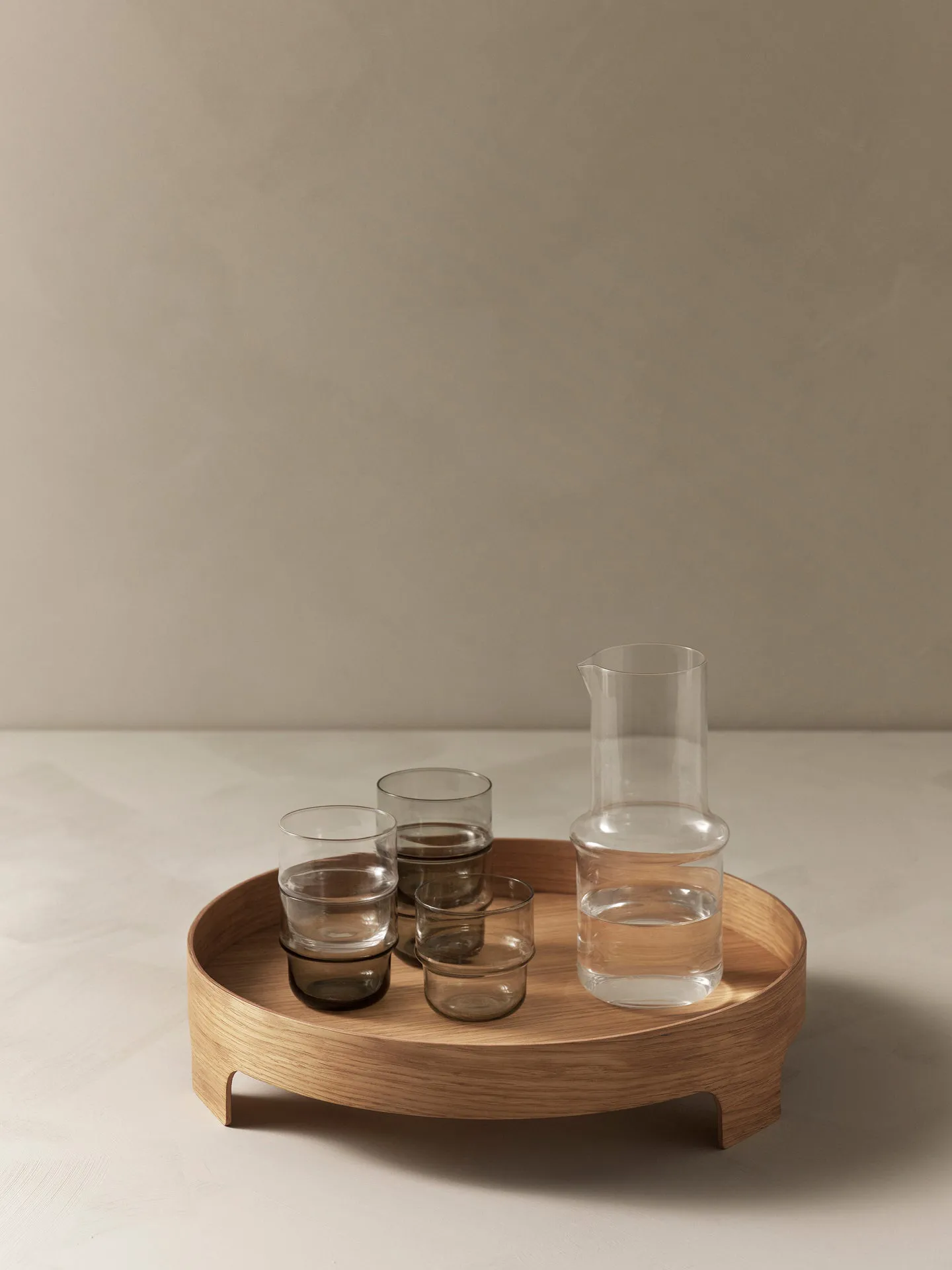 2 Vasos NM& Unda, gris Design House Stockholm