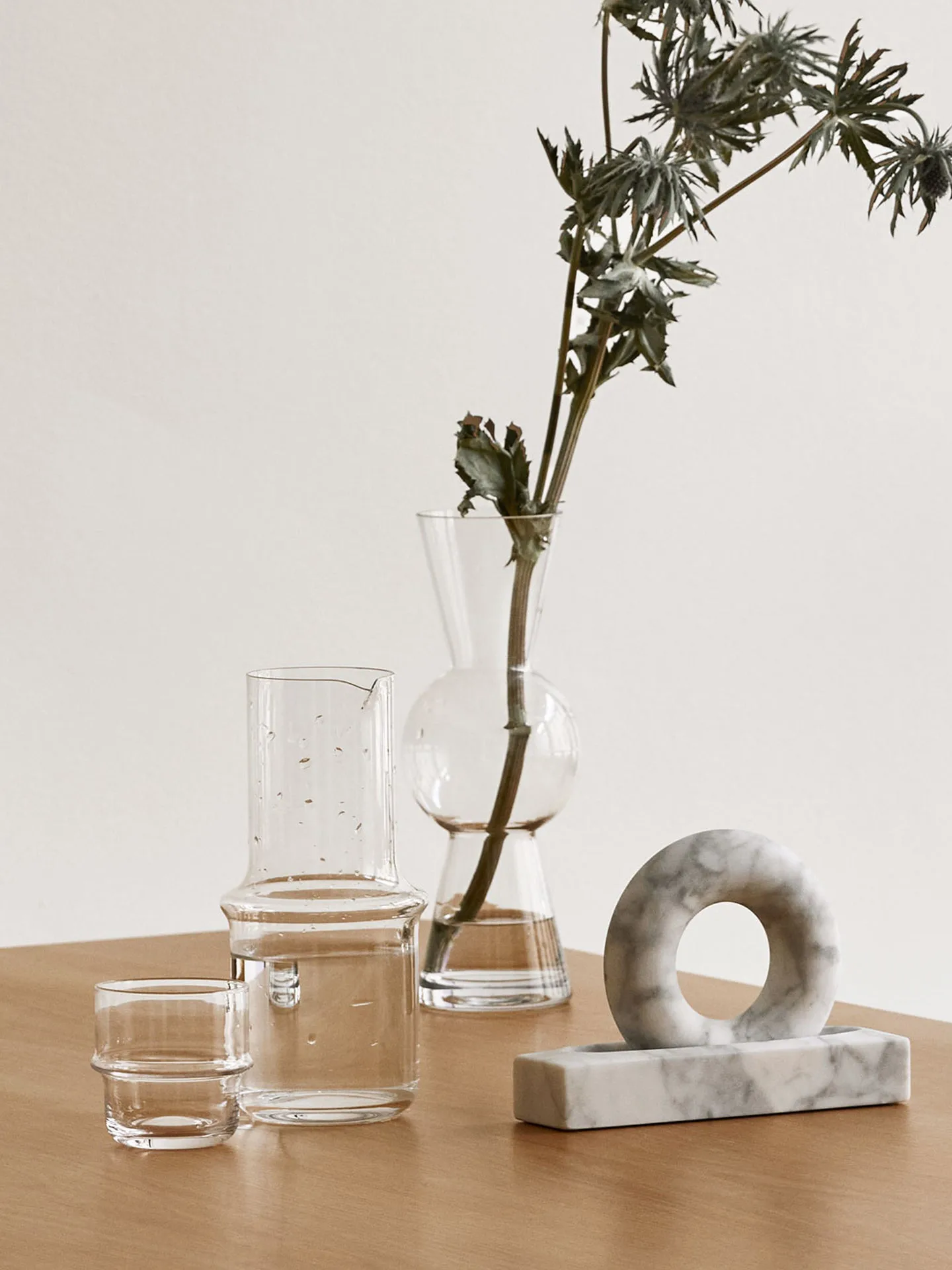 2 Vasos NM& Unda, transparente Design House Stockholm