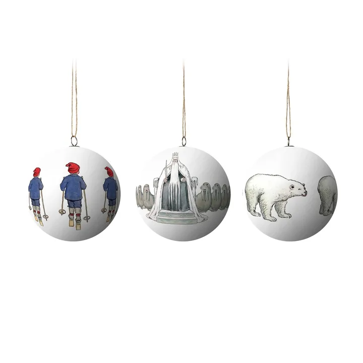 3 Bolas Navidad Elsa Beskow - King Winter - Design House Stockholm