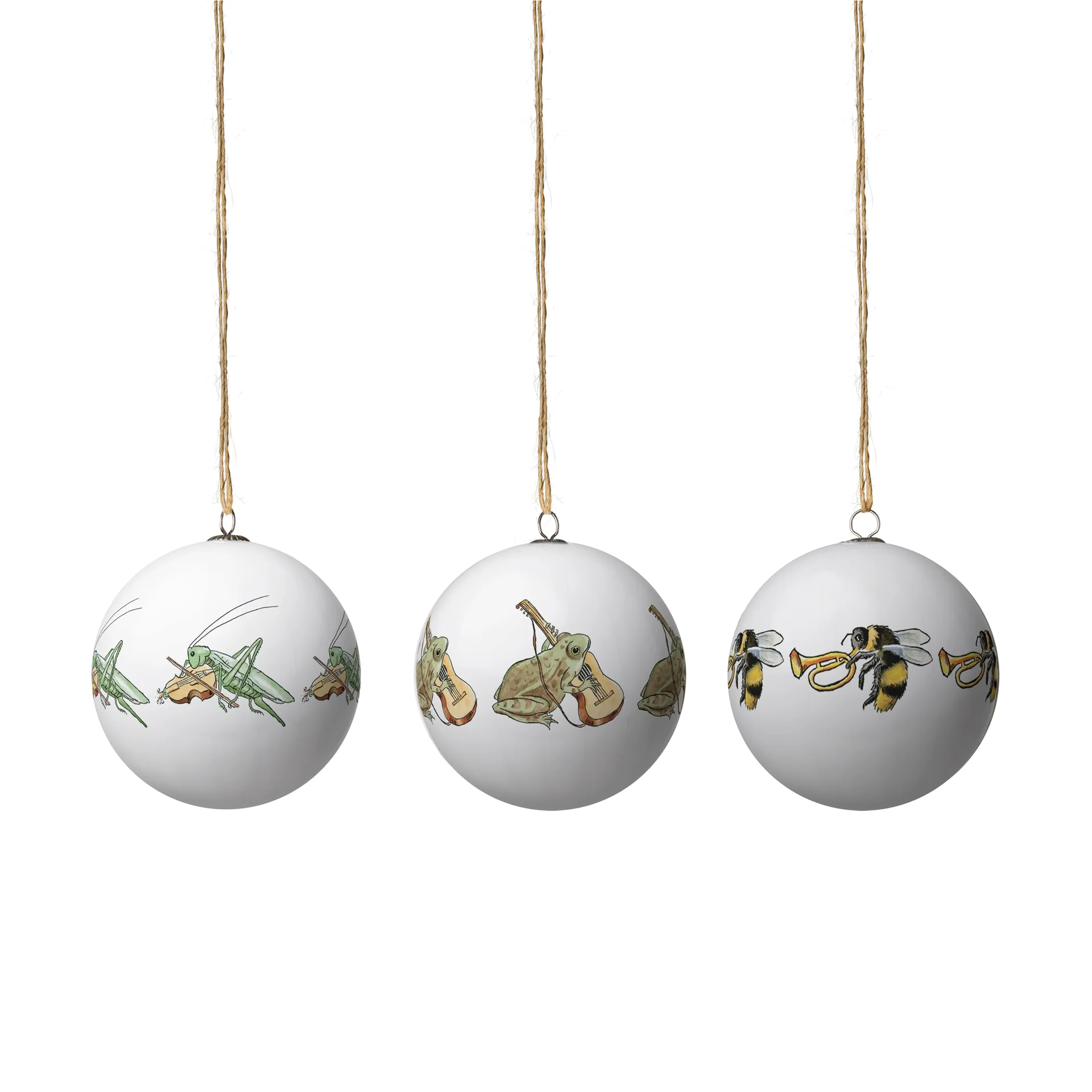 3 Bolas Navidad Elsa Beskow, Set no 9 Design House Stockholm