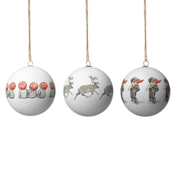 3 Bolas Navidad Elsa Beskow - Set nr 8 - Design House Stockholm