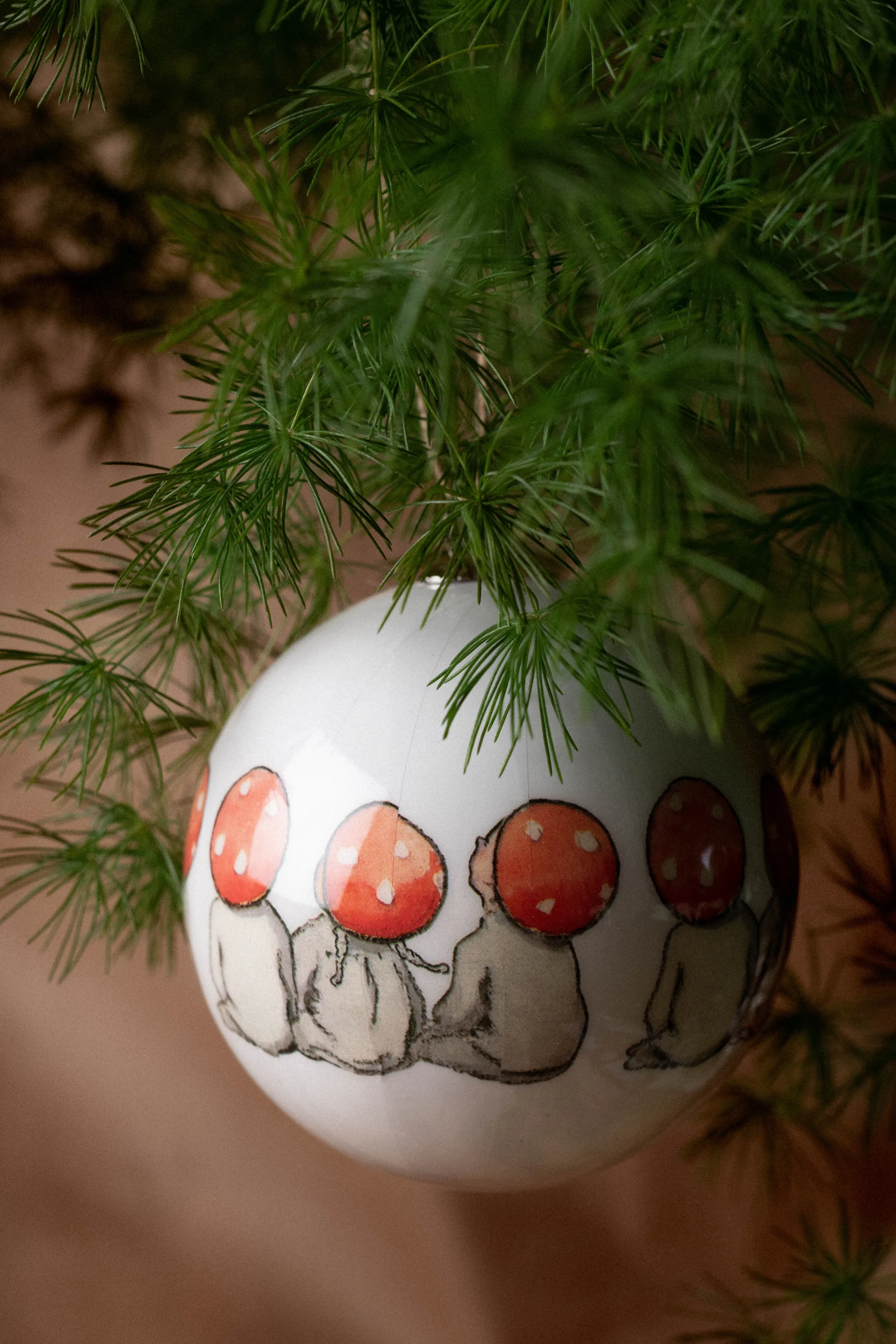 3 Bolas Navidad Elsa Beskow, Set nr 8 Design House Stockholm