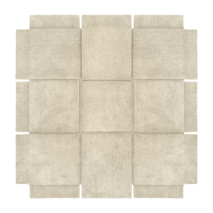 Alfombra Basket beige - 180 x 180 cm - Design House Stockholm