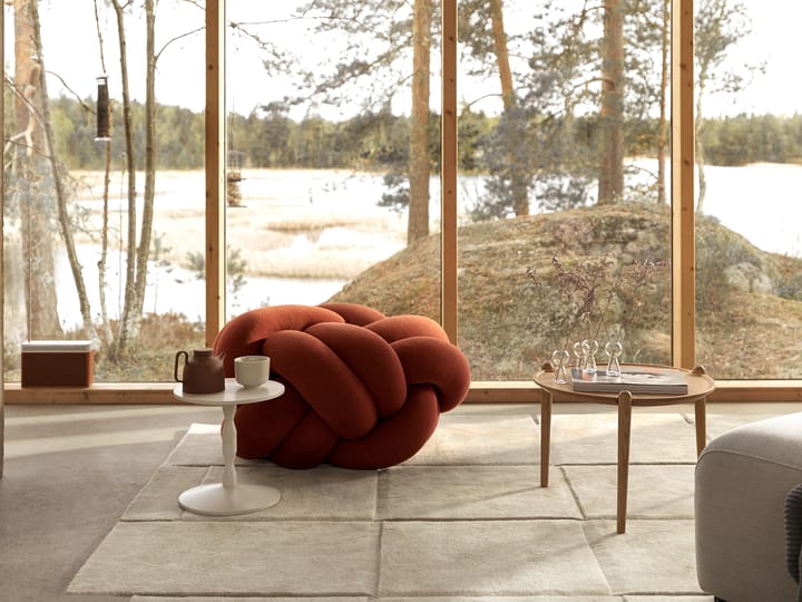 Alfombra Basket beige, 180 x 180 cm Design House Stockholm