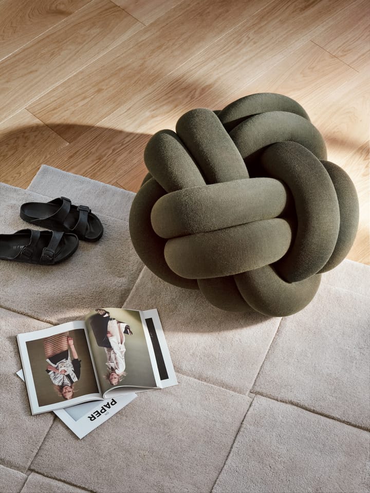 Alfombra Basket beige, 180 x 180 cm Design House Stockholm