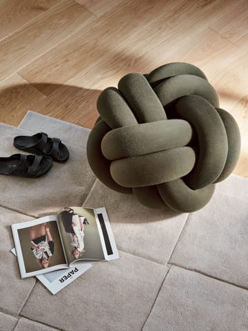 Alfombra Basket beige - 180 x 180 cm - Design House Stockholm
