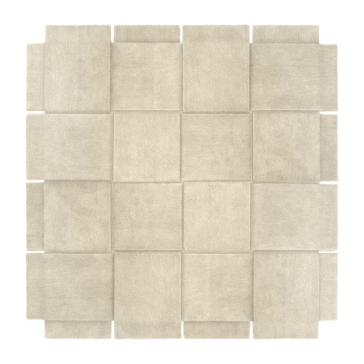 Alfombra Basket beige - 245x245 cm - Design House Stockholm