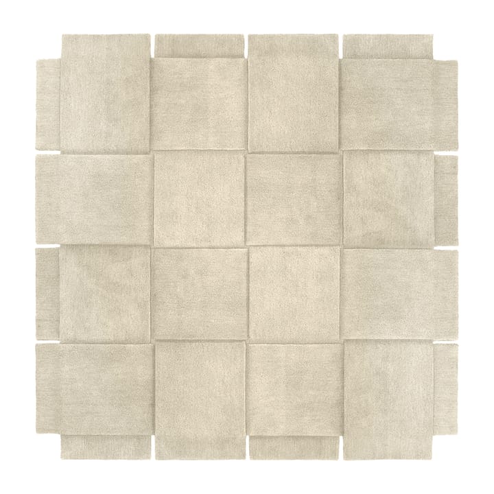 Alfombra Basket beige - 245x245 cm - Design House Stockholm