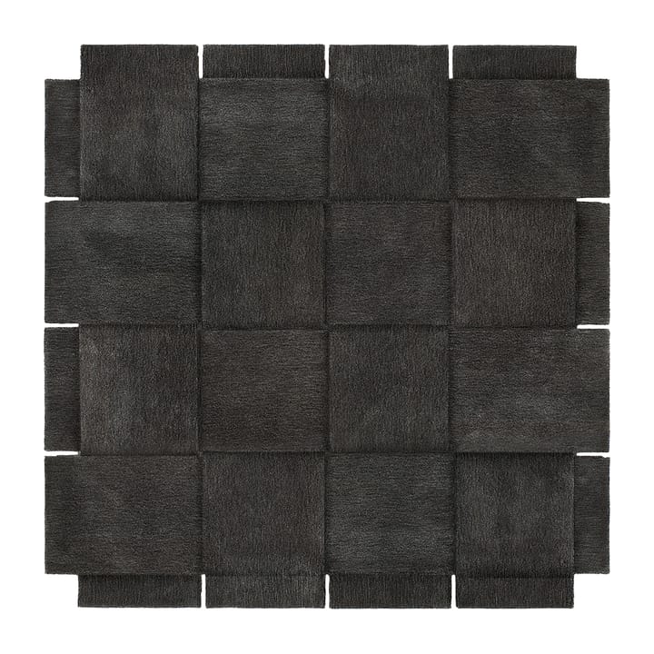 Alfombra Basket gris oscuro - 245x245 cm - Design House Stockholm