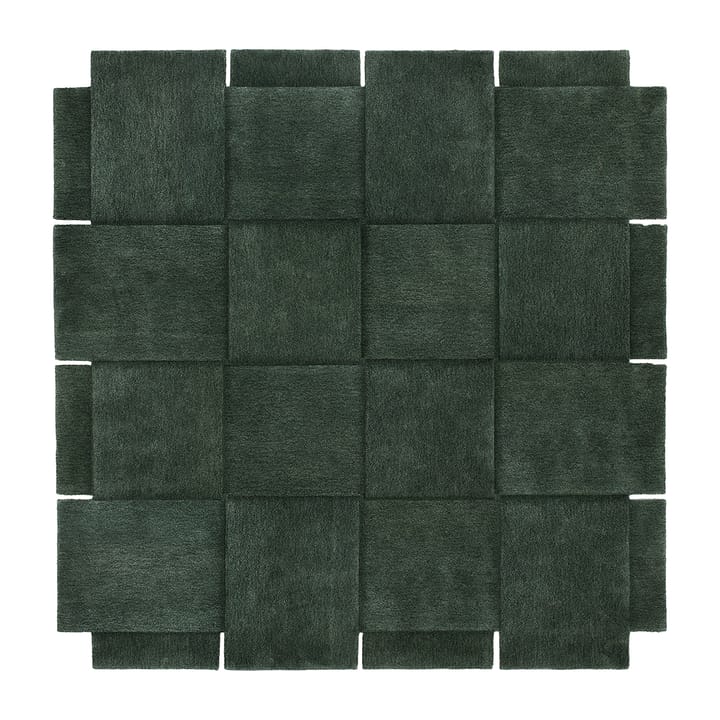 Alfombra Basket verde - 245x245 cm - Design House Stockholm