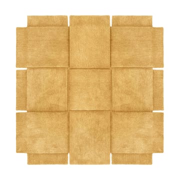 Alfombra Basket yellow ochre - 180x180 cm - Design House Stockholm