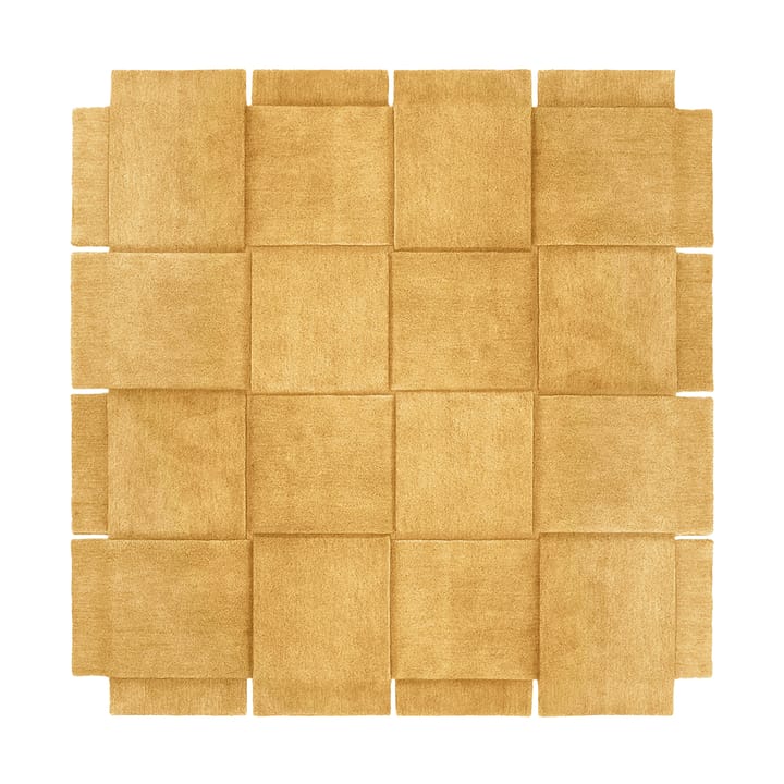 Alfombra Basket yellow ochre - 245x245 cm - Design House Stockholm