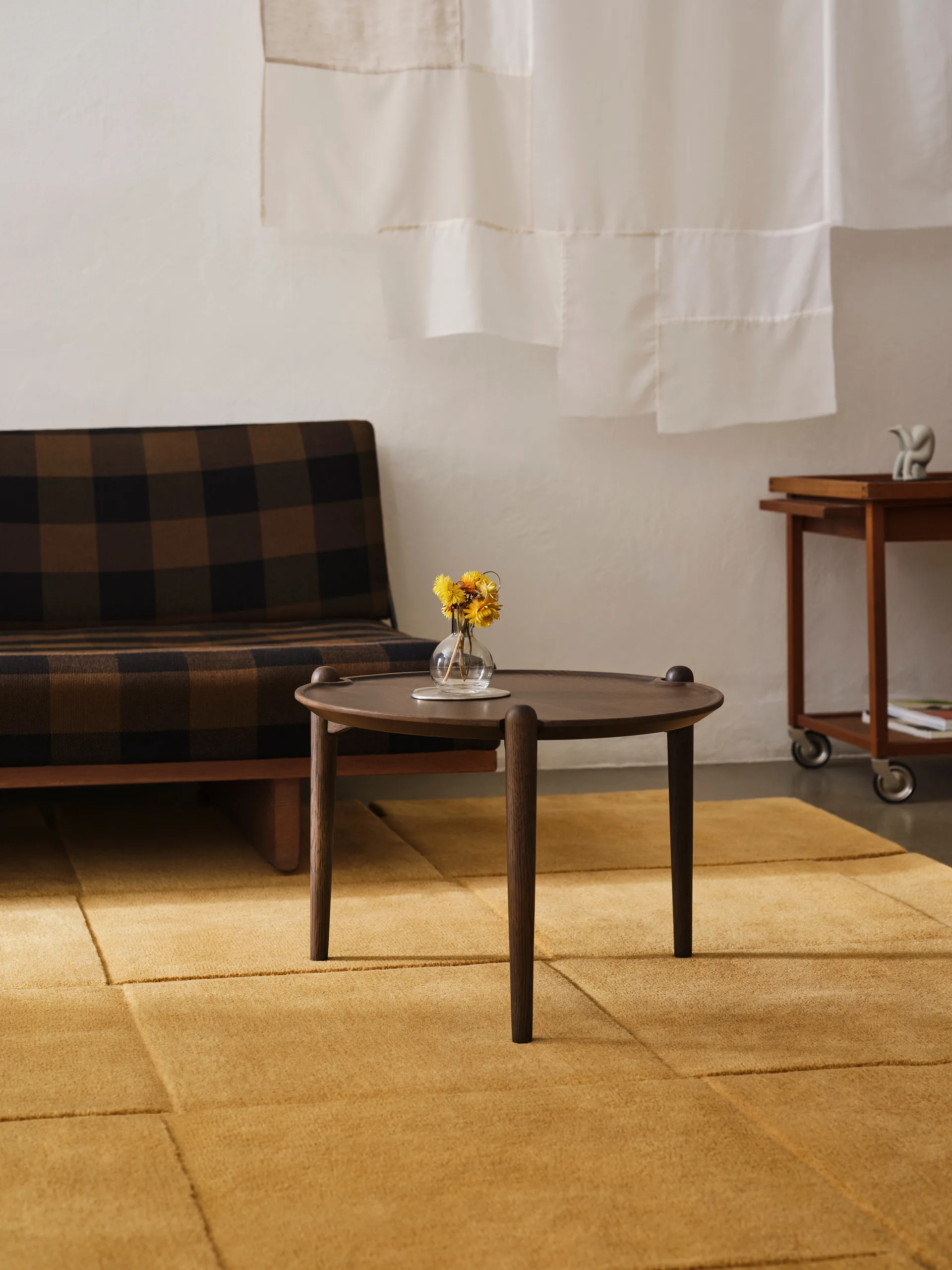 Alfombra Basket yellow ochre, 245x300 cm Design House Stockholm