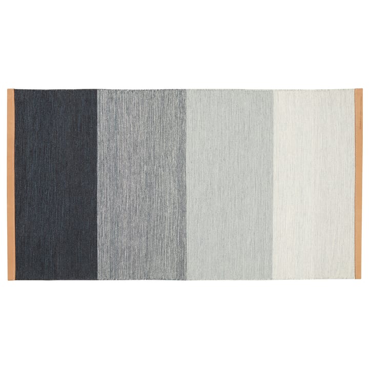 Alfombra Fields, 70x130 cm - Gris-azul - Design House Stockholm