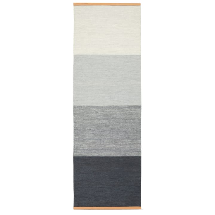 Alfombra Fields, 80x250 cm - Gris-azul - Design House Stockholm