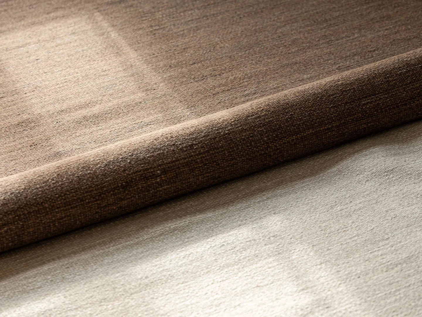 Alfombra grande Björk marrón, 170x240 cm Design House Stockholm