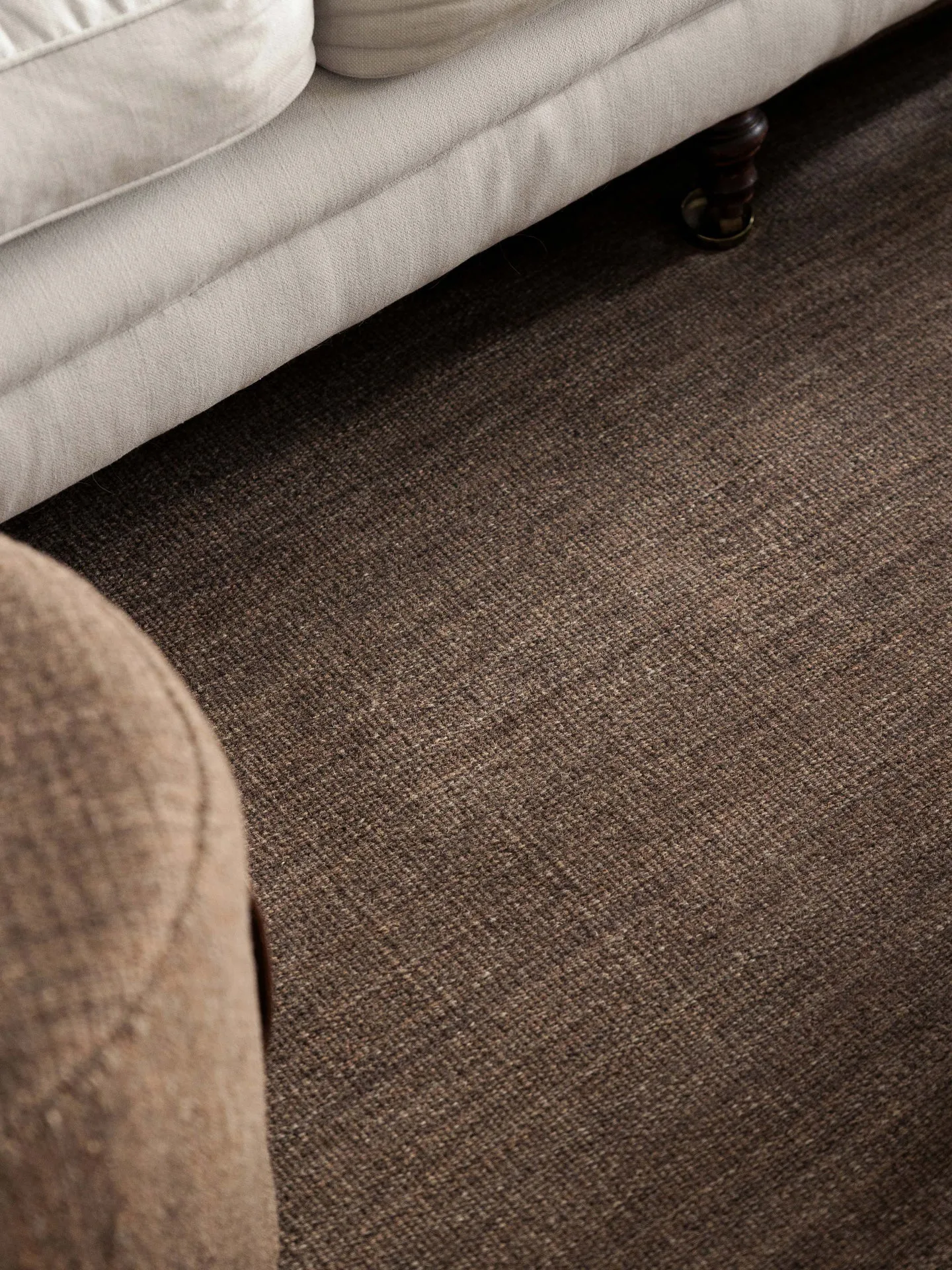 Alfombra grande Björk marrón, 170x240 cm Design House Stockholm