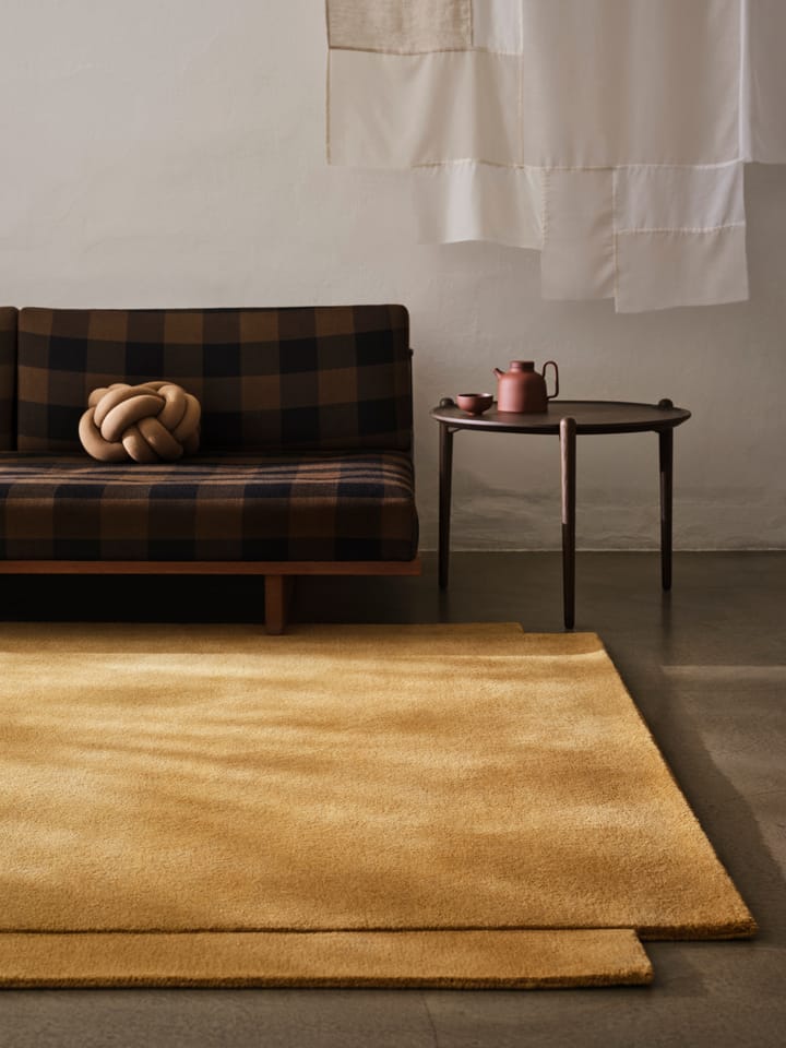 Alfombra Level, 250x350 cm yellow ochre Design House Stockholm