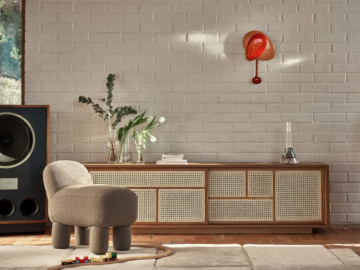 Asiento puff Lulu 36x65 cm, Brown Design House Stockholm