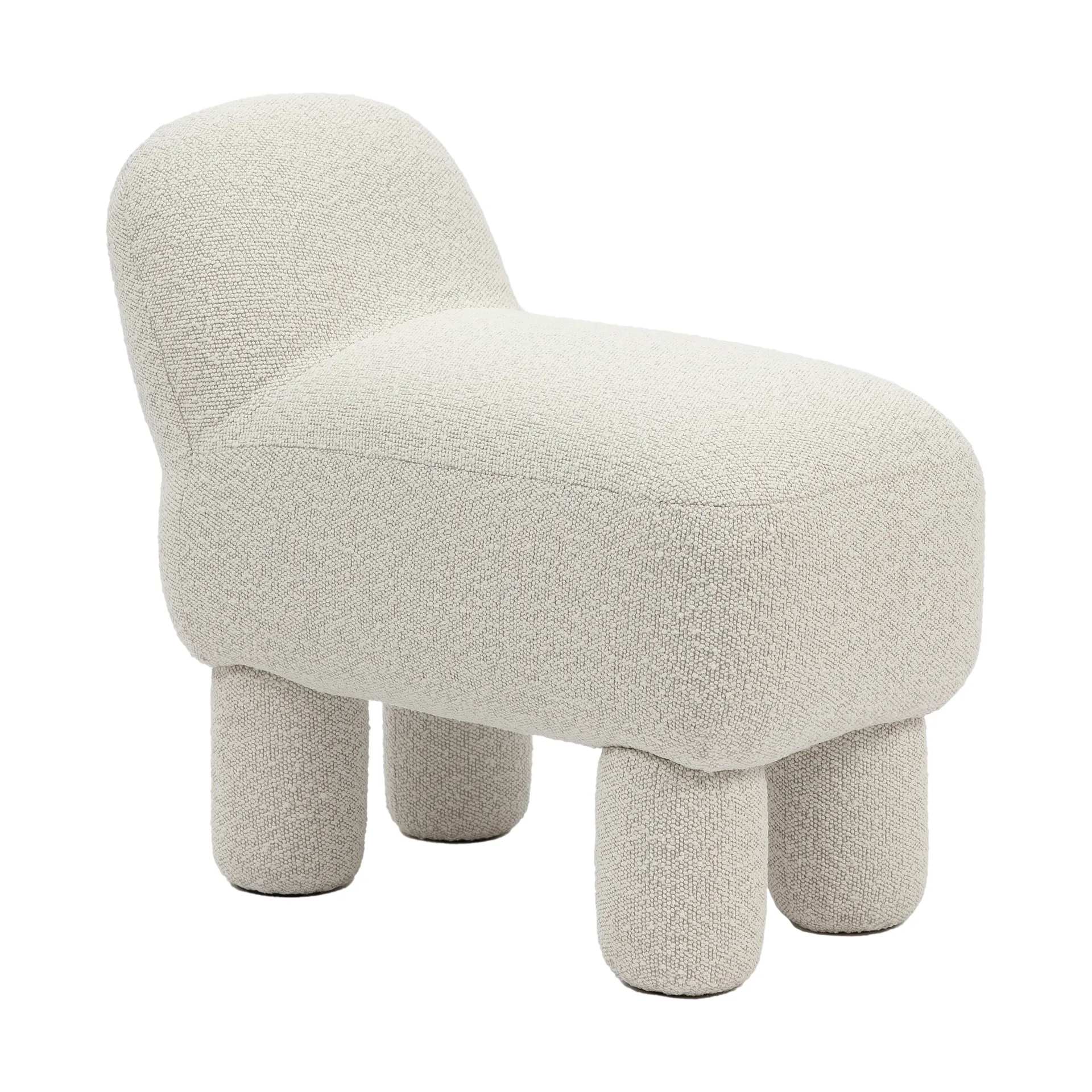 Asiento puff Lulu 36x65 cm, Cream Design House Stockholm
