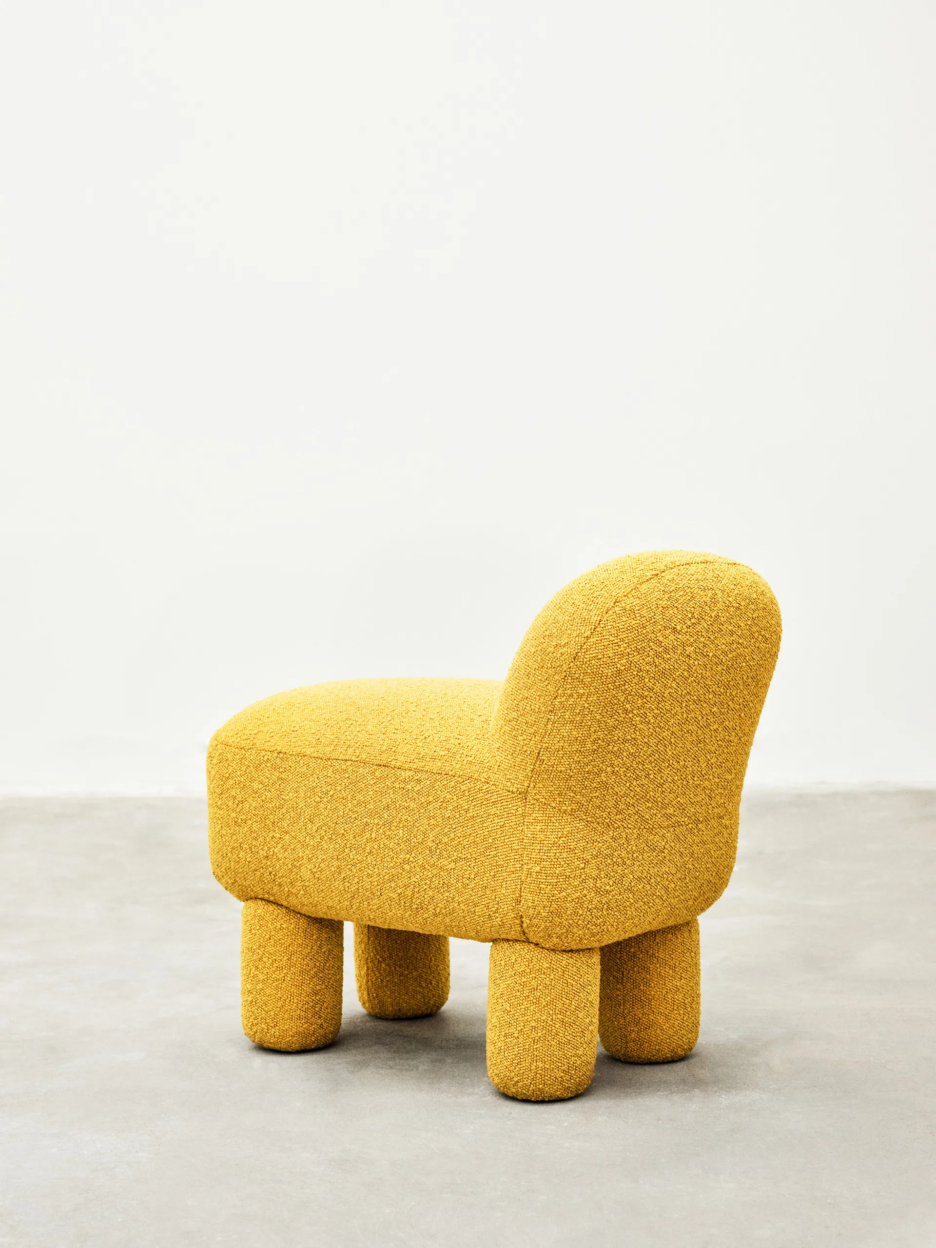 Asiento puff Lulu 36x65 cm, Yellow Design House Stockholm