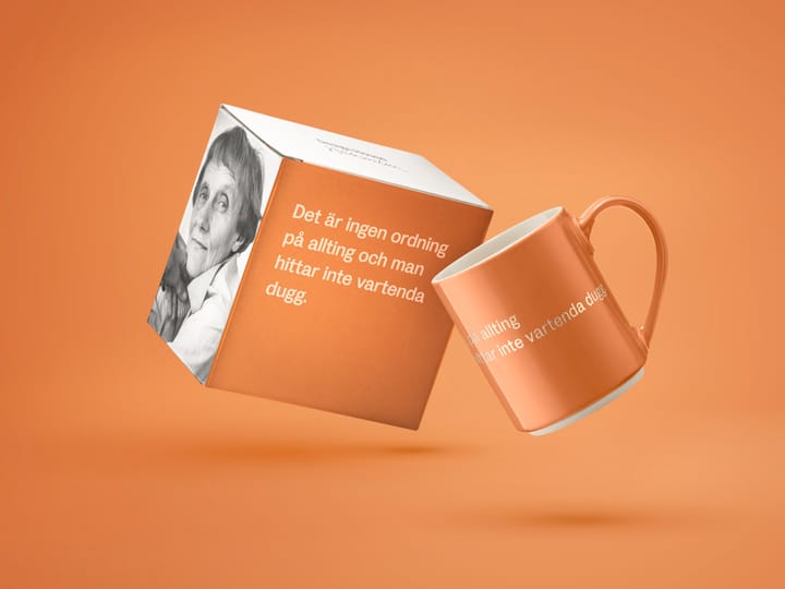 Astrid Lindgrendet är ingen ordning…, Texto en sueco Design House Stockholm