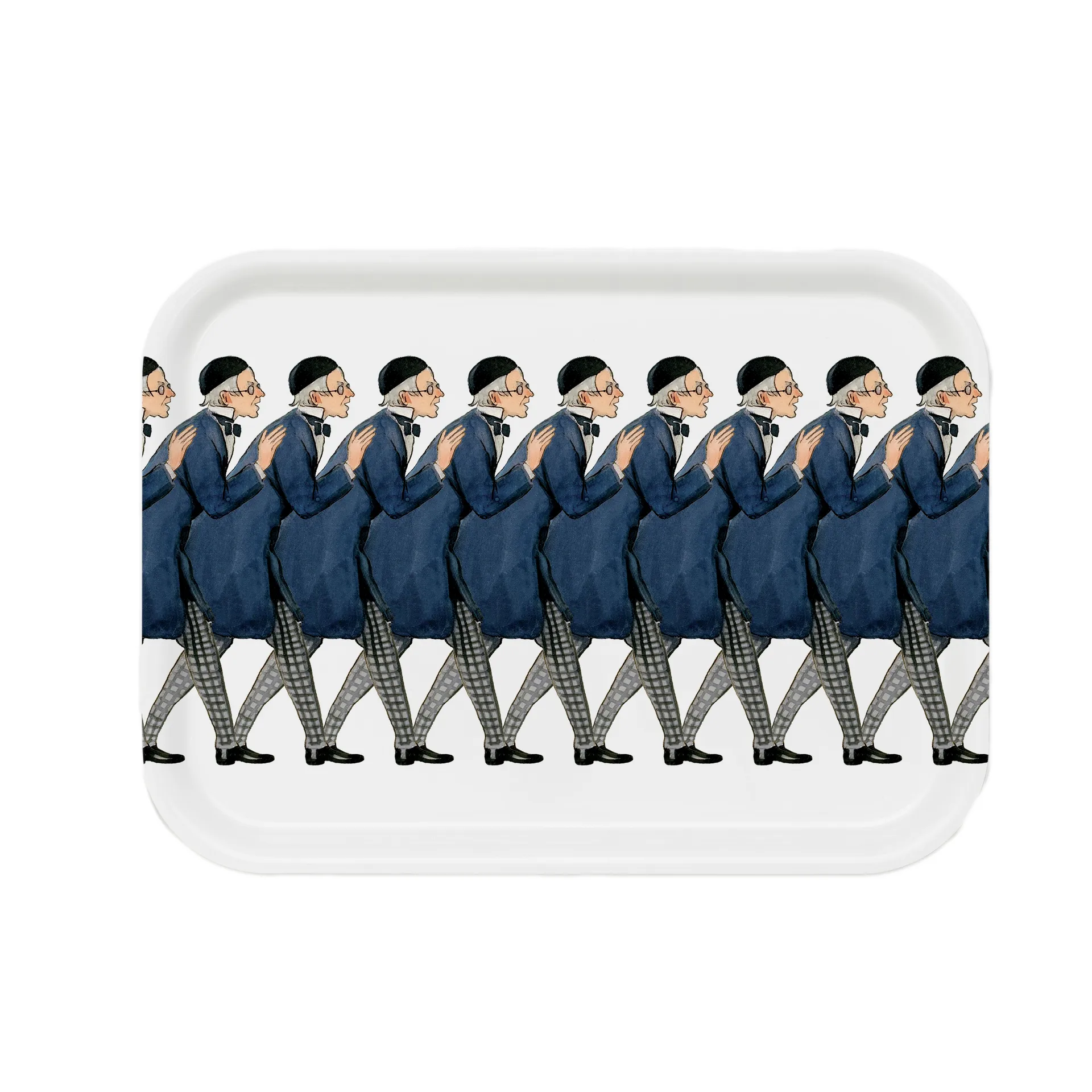 Bandeja rectangular Uncle Blue, 20 x 27 cm Design House Stockholm