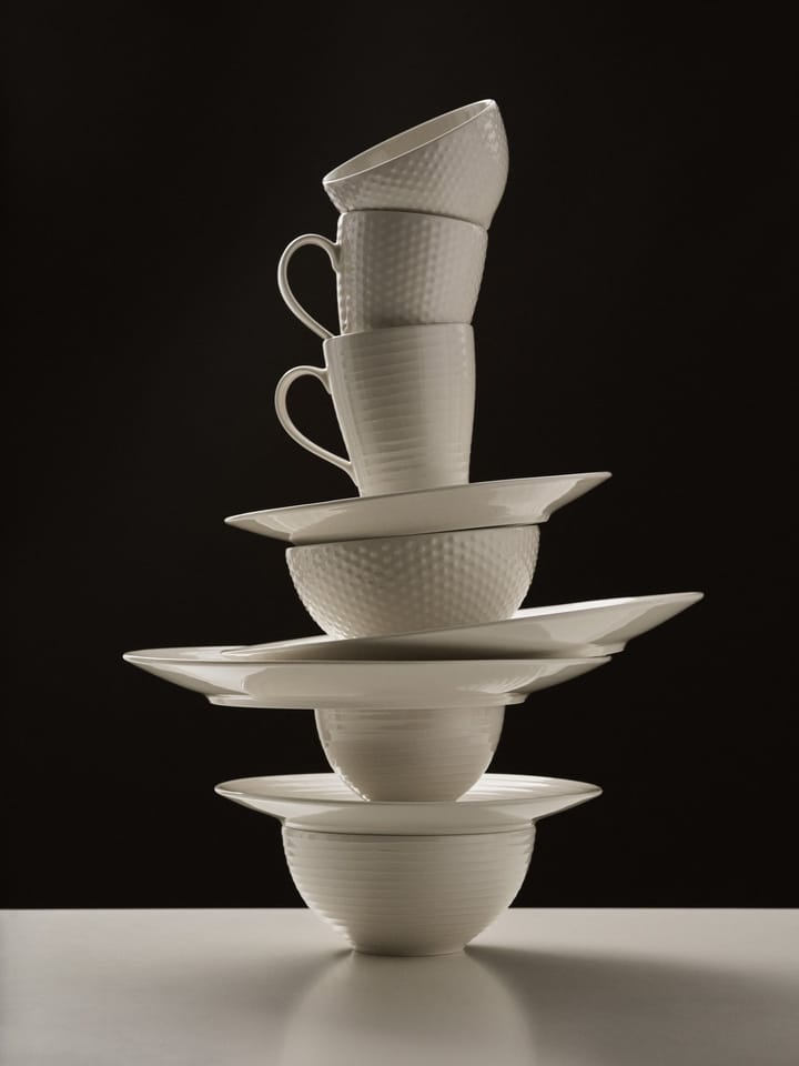Bol Blond, blanco, rayas Design House Stockholm
