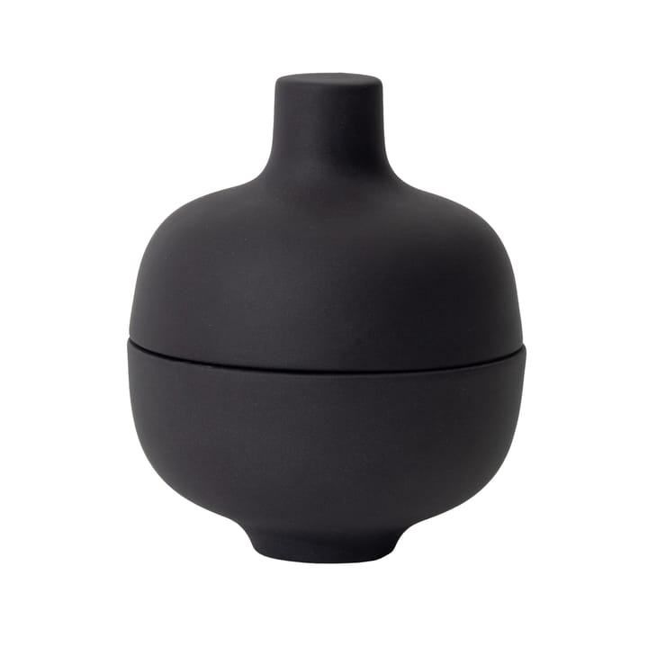 Bol con tapa S Sand Ø8,2 cm - Black clay - Design House Stockholm