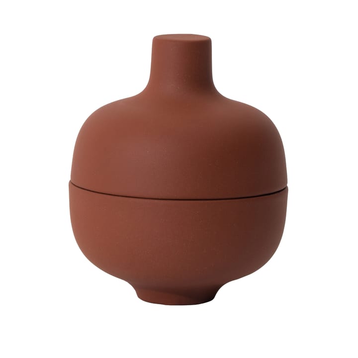 Bol con tapa S Sand Ø8,2 cm - Red clay - Design House Stockholm